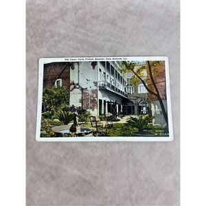 Vintage New Orleans French Quarter Postcard
